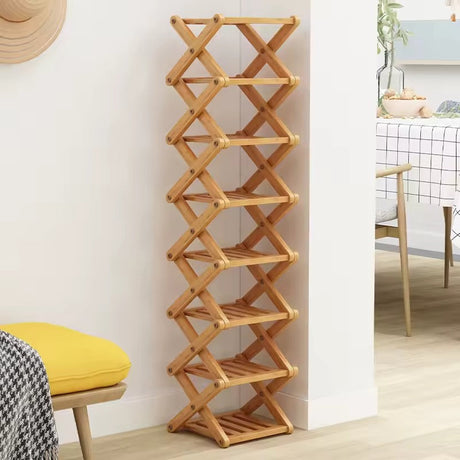 Elara Wooden Shoe Organizer
