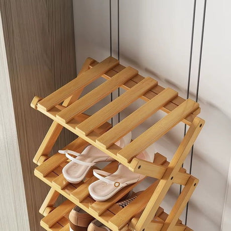 Elara Wooden Shoe Organizer