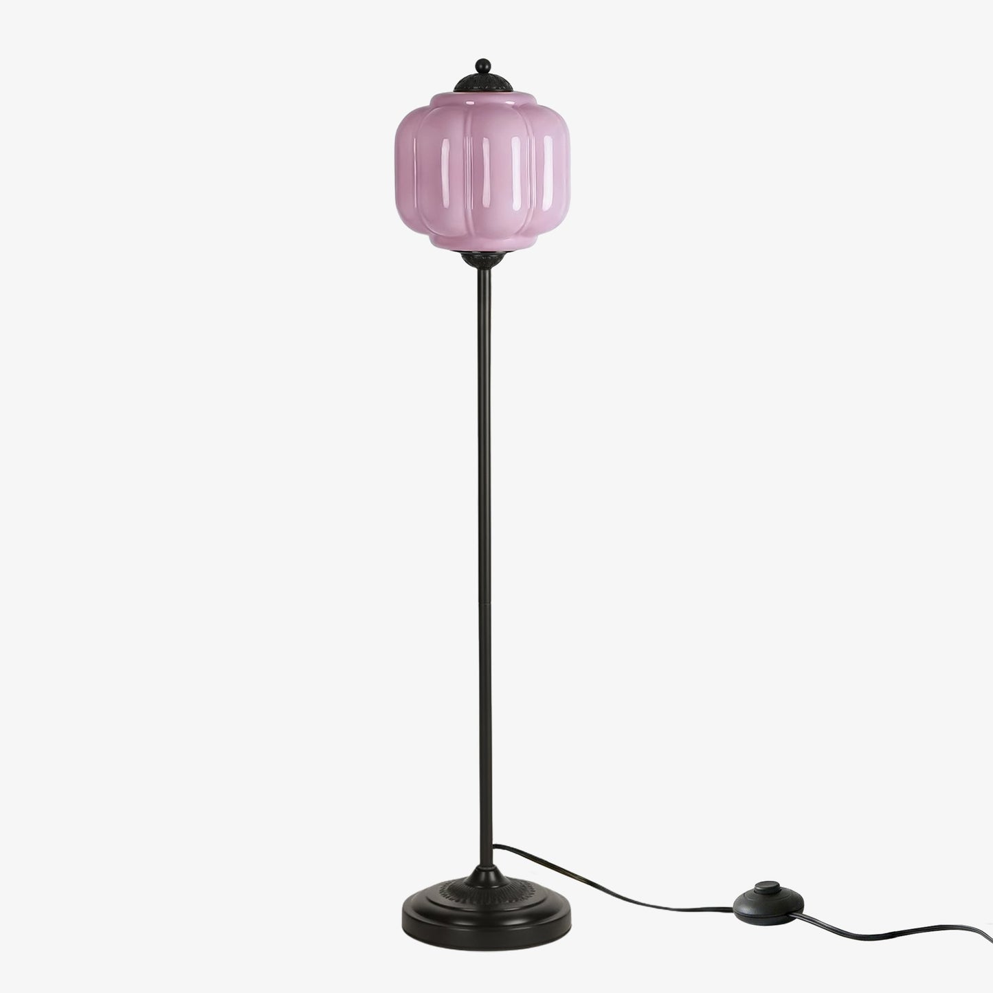 Eloise Collection | Floor Lamp with Unique Retro Glass Design - Stylish Lighting for Living Rooms 7