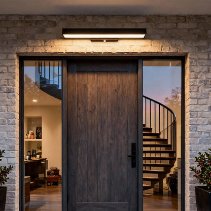 Modern Outdoor Wall Light – LED Sconce with Motion Sensor for Enhanced Security and Style 4
