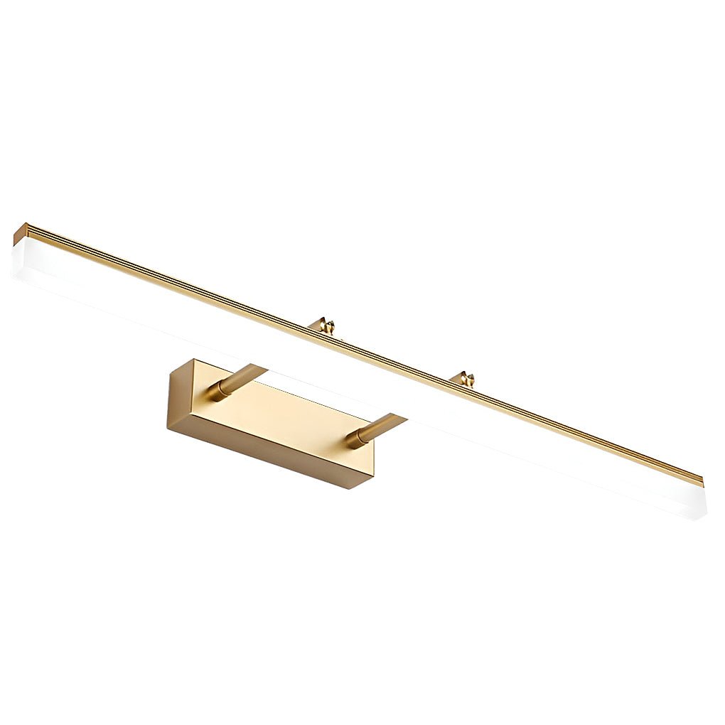 Extendable Gold Bathroom Vanity Light Bar - Adjustable Acrylic Design for Modern Illumination 10