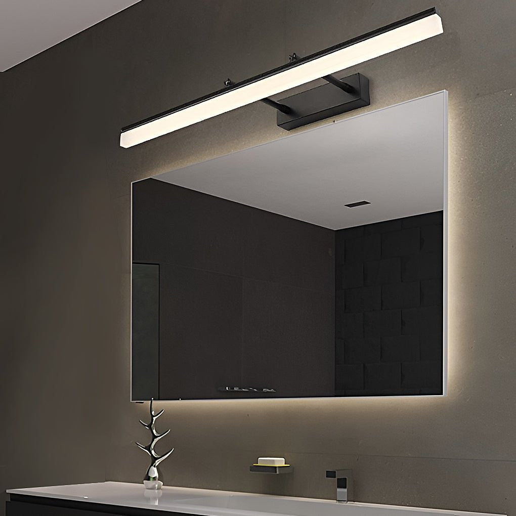Extendable Gold Bathroom Vanity Light Bar - Adjustable Acrylic Design for Modern Illumination 2