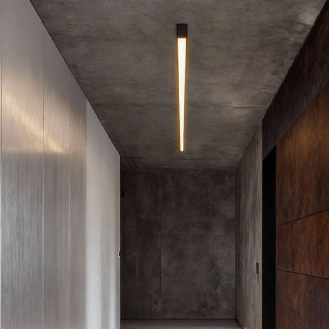 Minimalist LED Ceiling Light - Remote Dimming & Adjustable Length for Versatile Indoor Illumination 18