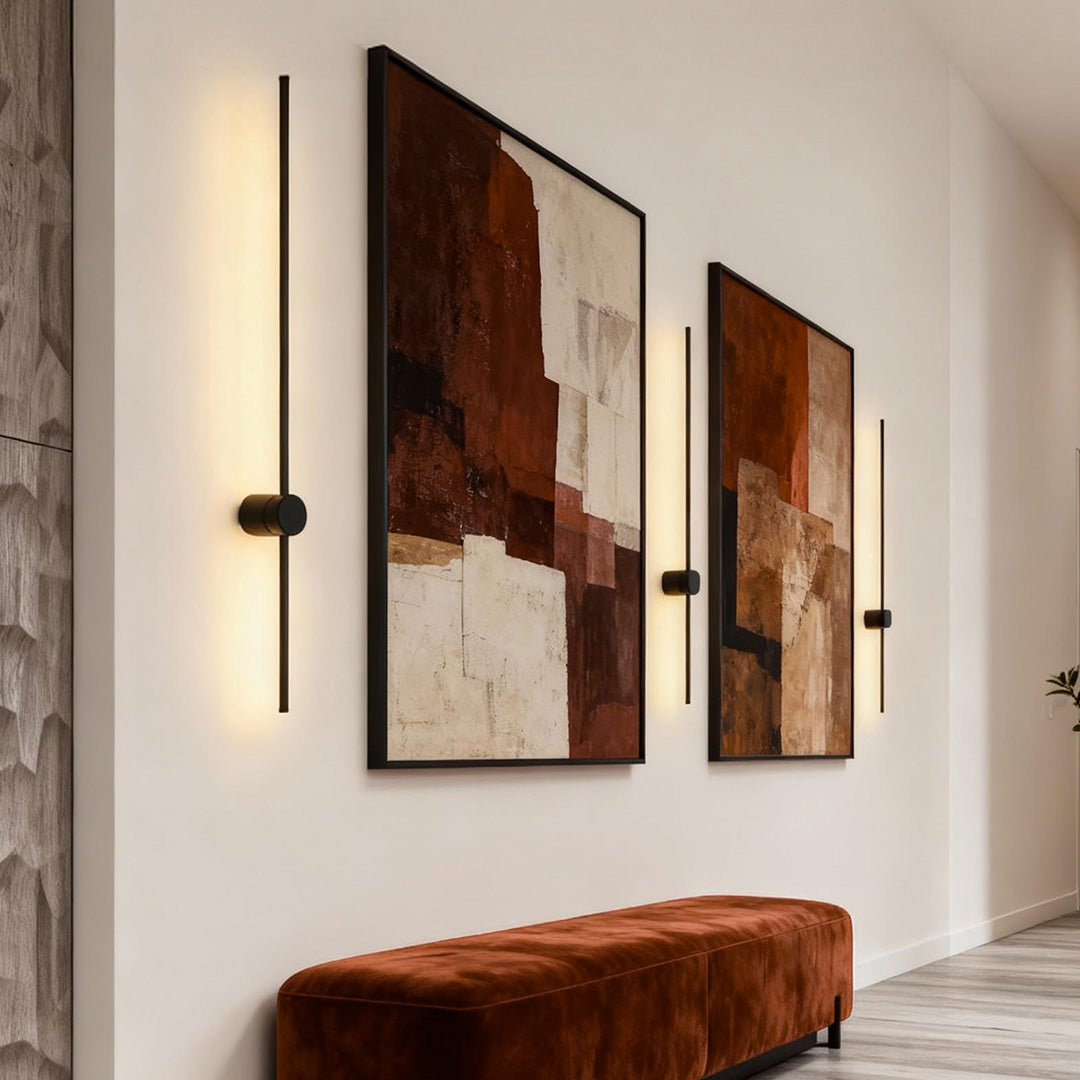 Nordic Linear LED Wall Light - Ultra-Thin Design with Dimmable Options for Elegant Illumination 9