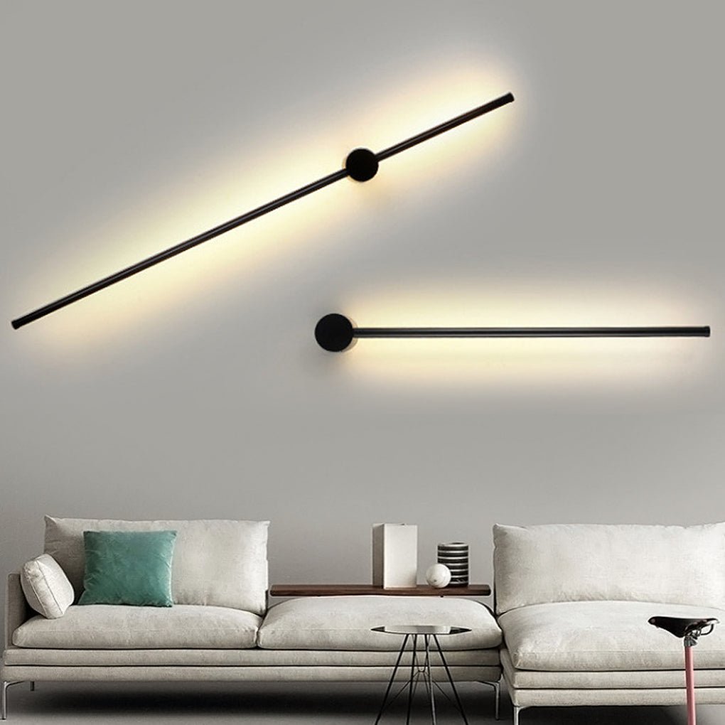 Nordic Linear LED Wall Light - Ultra-Thin Design with Dimmable Options for Elegant Illumination 11