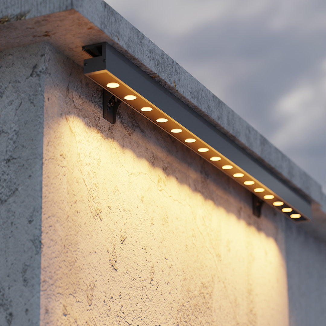 Alumina Linear LED Wall Washer Light - Upward Projection with IP65 Rating for Outdoor Illumination 5
