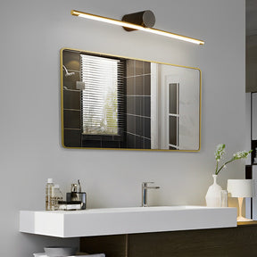 Elegant Linear Vanity Light Bar - Dual-Color Design with Dimmable LED for Modern Bathrooms 1