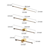 Elegant Linear Vanity Light Bar - Dual-Color Design with Dimmable LED for Modern Bathrooms 10