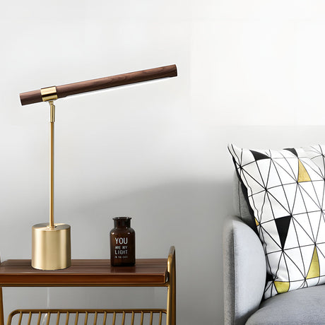 Linear Gold Table Lamp