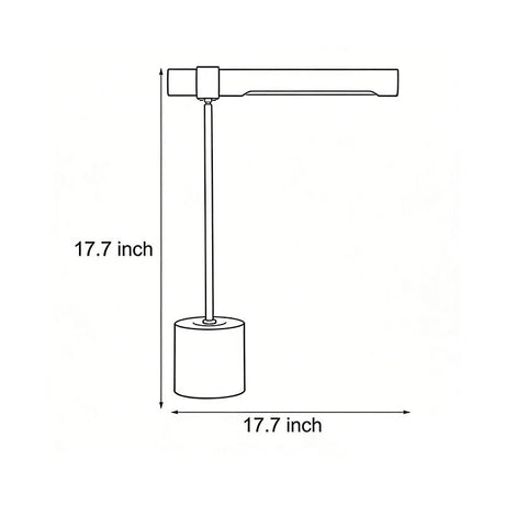 Linear Gold Table Lamp