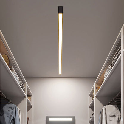 Minimalist LED Ceiling Light - Remote Dimming & Adjustable Length for Versatile Indoor Illumination 2