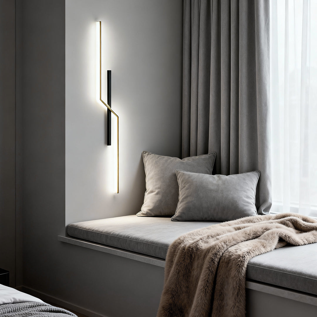 Modern Linear Wall Sconce Lighting - Minimalist Design with Soft Light for Cozy Ambiance 9