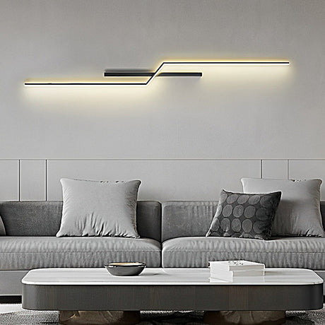 Modern Linear Wall Sconce Lighting - Minimalist Design with Soft Light for Cozy Ambiance 2