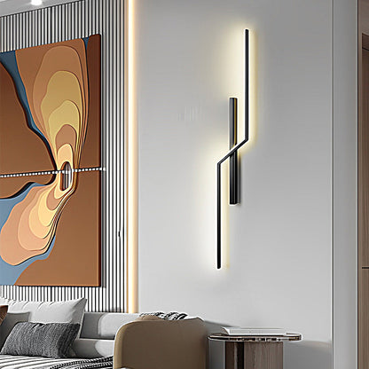 Modern Linear Wall Sconce Lighting - Minimalist Design with Soft Light for Cozy Ambiance 1