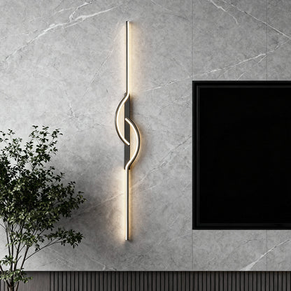 Artisano Modern Linear Wall Sconce - Adjustable LED Lighting with Dimmable Features for Versatile Ambiance 6