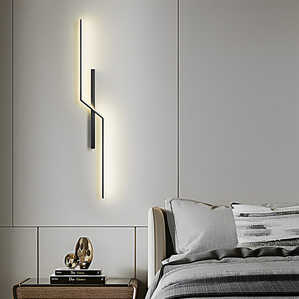 Modern Linear Wall Sconce Lighting - Minimalist Design with Soft Light for Cozy Ambiance 5