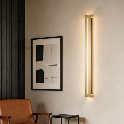Modern Linear Wall Sconce Lighting with LED & Dimmable Options – Sleek Design for Soft Illumination 1