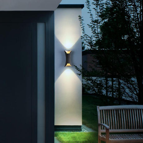 Aureli LED Outdoor Wall Lamps - Waterproof Up-and-Down Lighting for Stylish Illumination 9