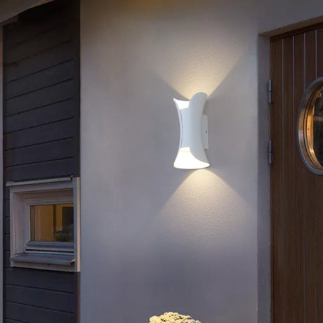 Aureli LED Outdoor Wall Lamps - Waterproof Up-and-Down Lighting for Stylish Illumination 8
