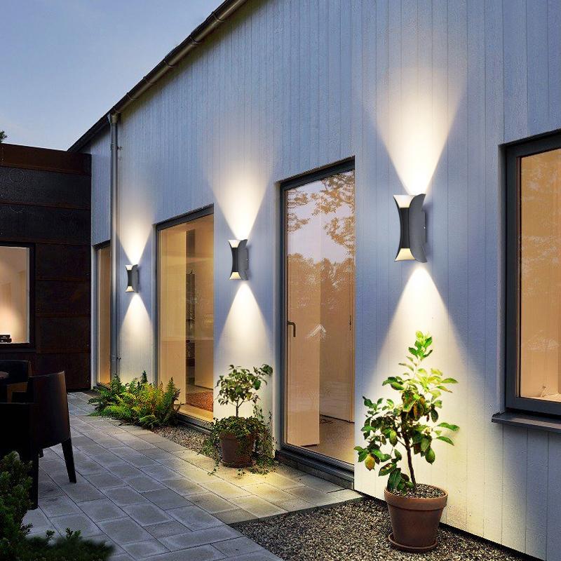 Aureli LED Outdoor Wall Lamps - Waterproof Up-and-Down Lighting for Stylish Illumination 7