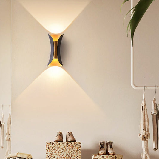 Aureli LED Outdoor Wall Lamps - Waterproof Up-and-Down Lighting for Stylish Illumination 1