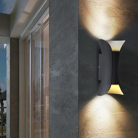 Aureli LED Outdoor Wall Lamps - Waterproof Up-and-Down Lighting for Stylish Illumination 10