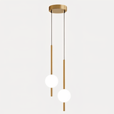 Elegant Glass Pendant Light – Adjustable Chain for Modern Kitchen Lighting 3