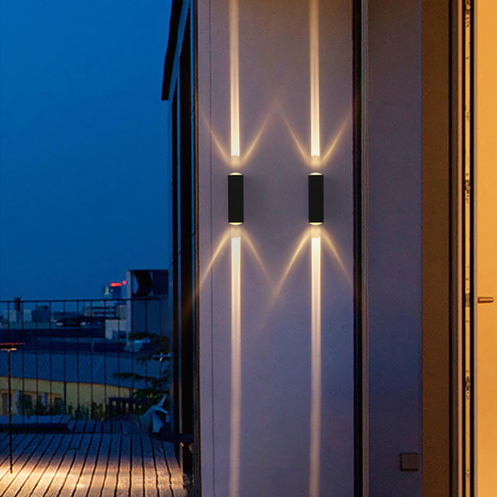 Modern Narrow Beam Wall Sconce - Dual Up-and-Down Outdoor Wall Light with Waterproof Design for Enhanced Illumination 5