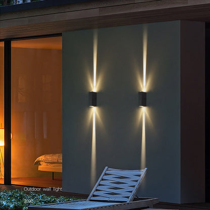 Modern Narrow Beam Wall Sconce - Dual Up-and-Down Outdoor Wall Light with Waterproof Design for Enhanced Illumination 7