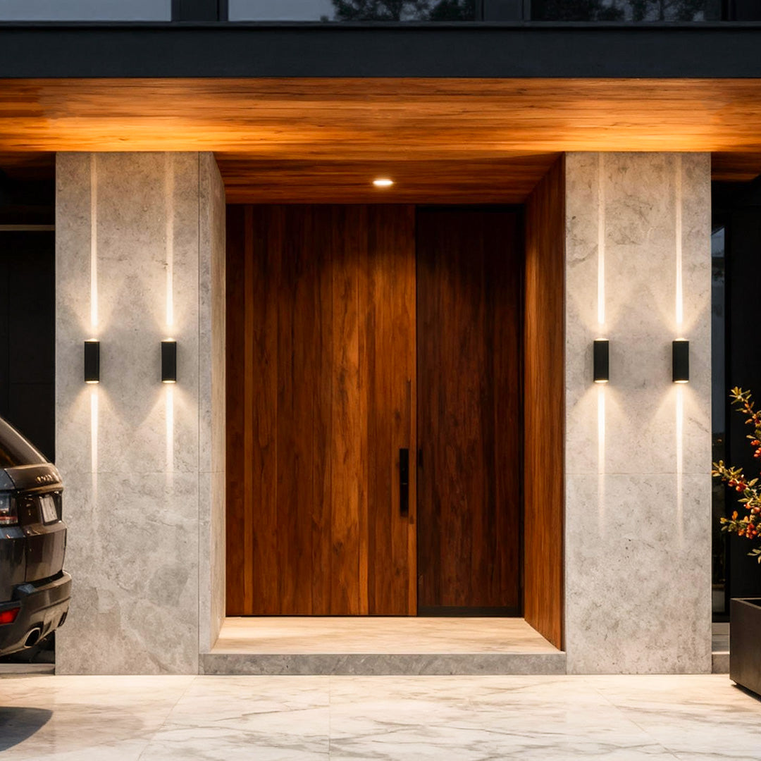 Modern Narrow Beam Wall Sconce - Dual Up-and-Down Outdoor Wall Light with Waterproof Design for Enhanced Illumination 6