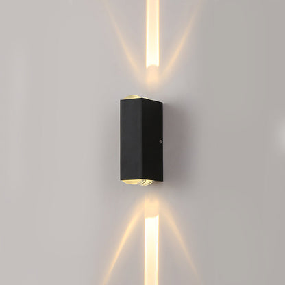 Modern Narrow Beam Wall Sconce - Dual Up-and-Down Outdoor Wall Light with Waterproof Design for Enhanced Illumination 2
