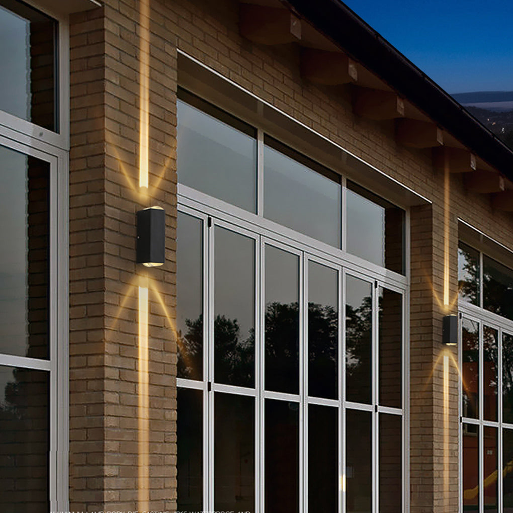 Modern Narrow Beam Wall Sconce - Dual Up-and-Down Outdoor Wall Light with Waterproof Design for Enhanced Illumination 10
