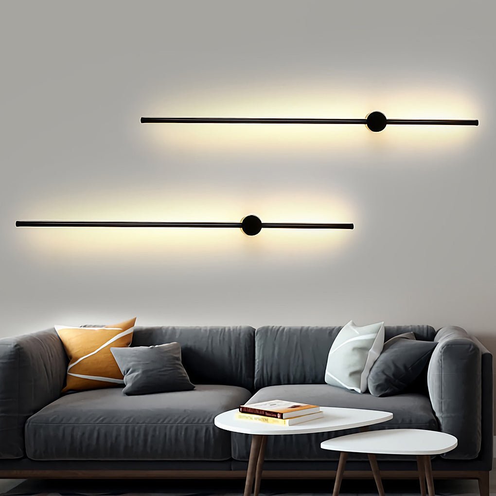 Nordic Linear LED Wall Light - Ultra-Thin Design with Dimmable Options for Elegant Illumination 1