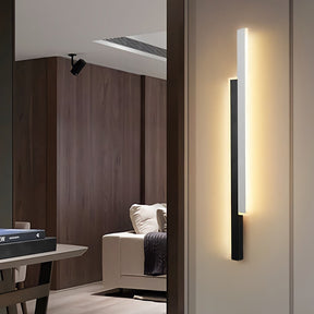 Nordic Minimalist Wall Sconce Light - Adjustable Dual-Strip LED with Modern Design for Stylish Illumination 1