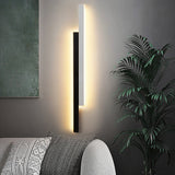 Nordic Minimalist Wall Sconce Light - Adjustable Dual-Strip LED with Modern Design for Stylish Illumination 3