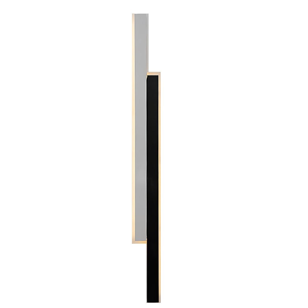 Nordic Minimalist Wall Sconce Light - Adjustable Dual-Strip LED with Modern Design for Stylish Illumination 10