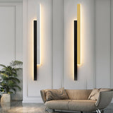 Nordic Minimalist Wall Sconce Light - Adjustable Dual-Strip LED with Modern Design for Stylish Illumination 5