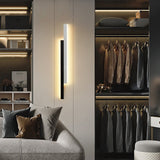 Nordic Minimalist Wall Sconce Light - Adjustable Dual-Strip LED with Modern Design for Stylish Illumination 6