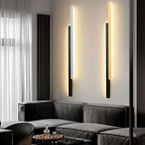 Nordic Minimalist Wall Sconce Light - Adjustable Dual-Strip LED with Modern Design for Stylish Illumination 4