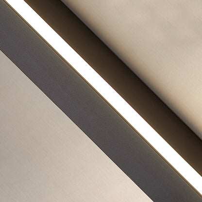 Modern Linear Wall Sconce - Black Aluminum Lighting with Dimmable LED & Eye-Care Design for Versatile Ambient Illumination 10