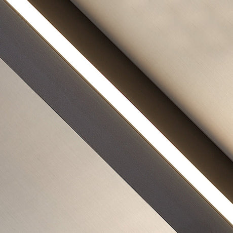Modern Linear Wall Sconce - Black Aluminum Lighting with Dimmable LED & Eye-Care Design for Versatile Ambient Illumination 10