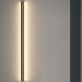 Modern Linear Wall Sconce - Black Aluminum Lighting with Dimmable LED & Eye-Care Design for Versatile Ambient Illumination 6