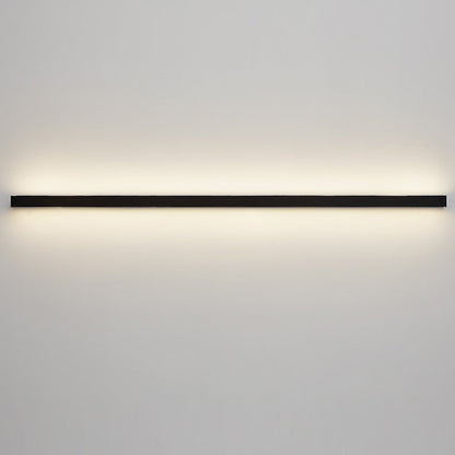 Modern Linear Wall Sconce - Black Aluminum Lighting with Dimmable LED & Eye-Care Design for Versatile Ambient Illumination 7