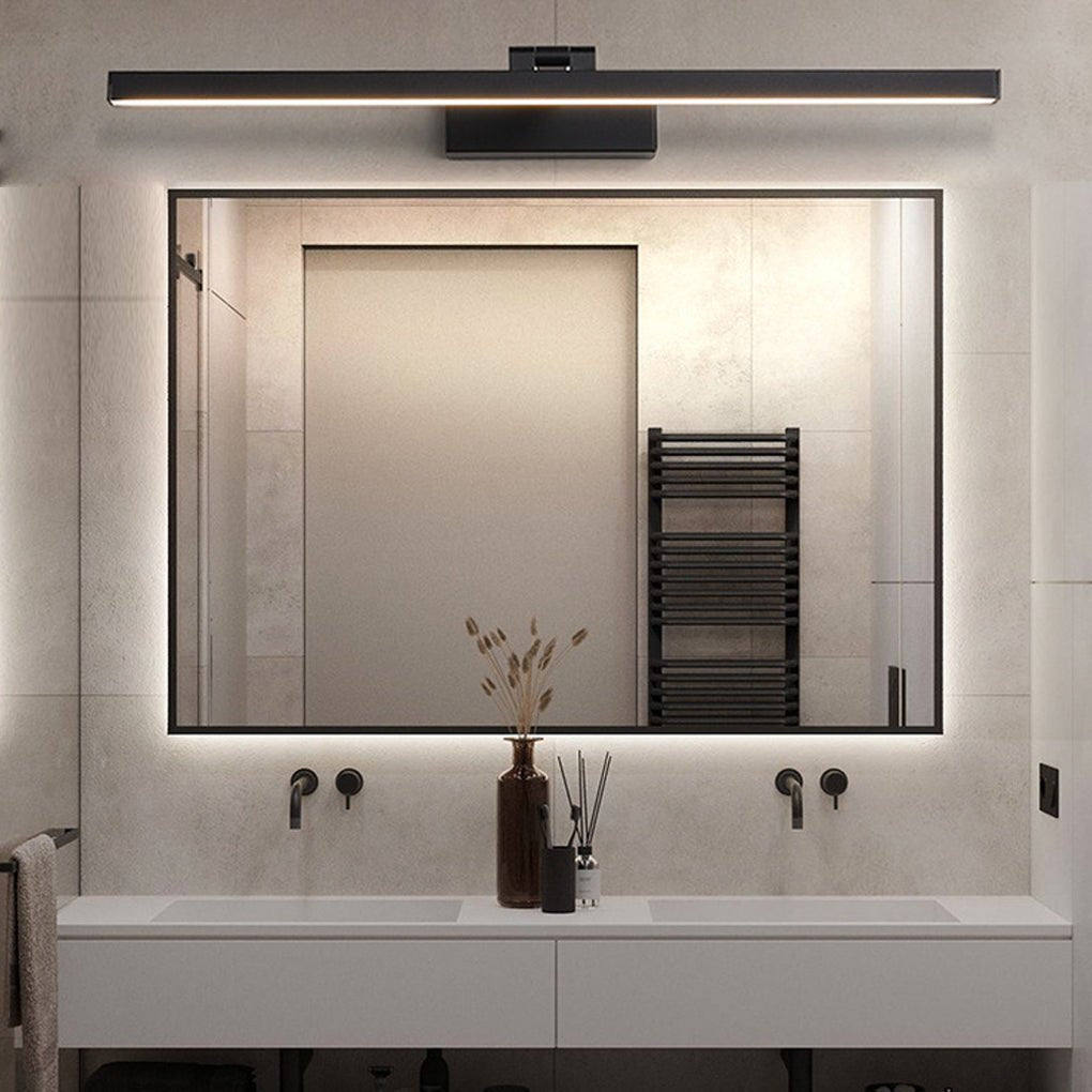 Elegant Rotatable LED Bathroom Wall Lamp - Adjustable Lighting for Versatile Use 3