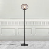 Dune Minimalist Floor Lamp - Elegant Glass & Metal Design for Modern Interiors 2