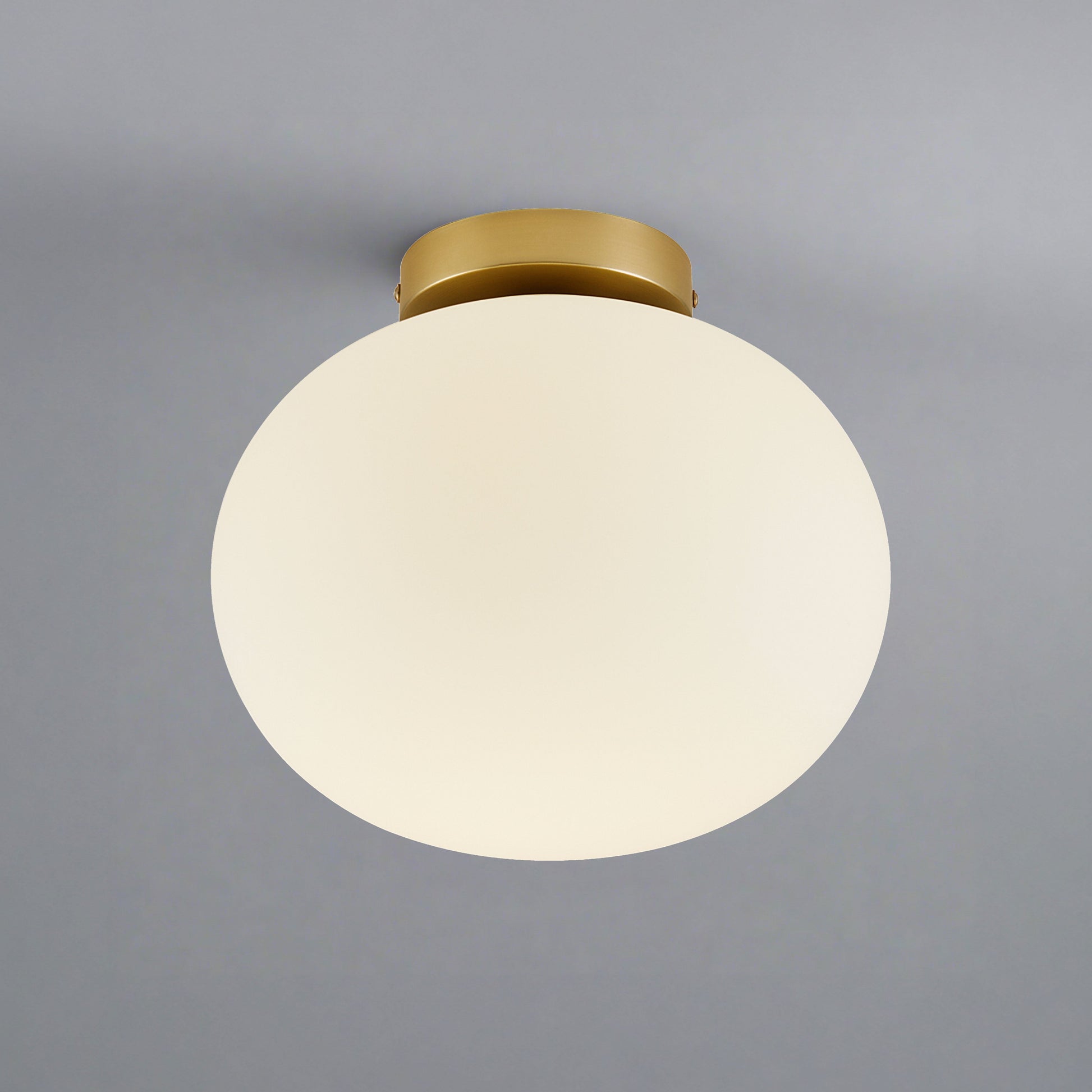 Alton Ceiling Lamp - Mouth-Blown Glass Shade with Elegant Finishes for Atmospheric Lighting 1