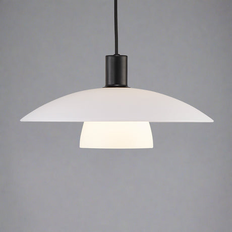 Ezri Scandinavian Pendant Light - Opal Glass Shades with Modern Design for Soft Glare-Free Illumination 4