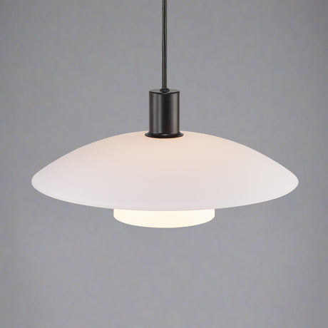Ezri Scandinavian Pendant Light - Opal Glass Shades with Modern Design for Soft Glare-Free Illumination 5