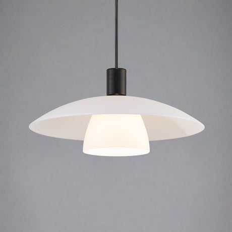 Ezri Scandinavian Pendant Light - Opal Glass Shades with Modern Design for Soft Glare-Free Illumination 1