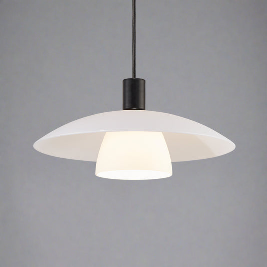 Ezri Scandinavian Pendant Light - Opal Glass Shades with Modern Design for Soft Glare-Free Illumination 1